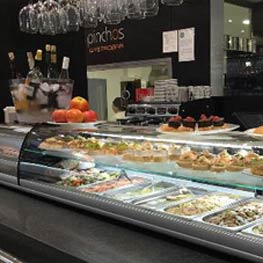 Catálogo Vitrina tapas sobremostrador - Pepebar